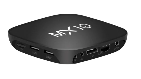 MX10 Smart TV Box Media Player Android 7.1 body feeling game Voice Assistant 3D Movie 4K Youtube TV Box - Image 5